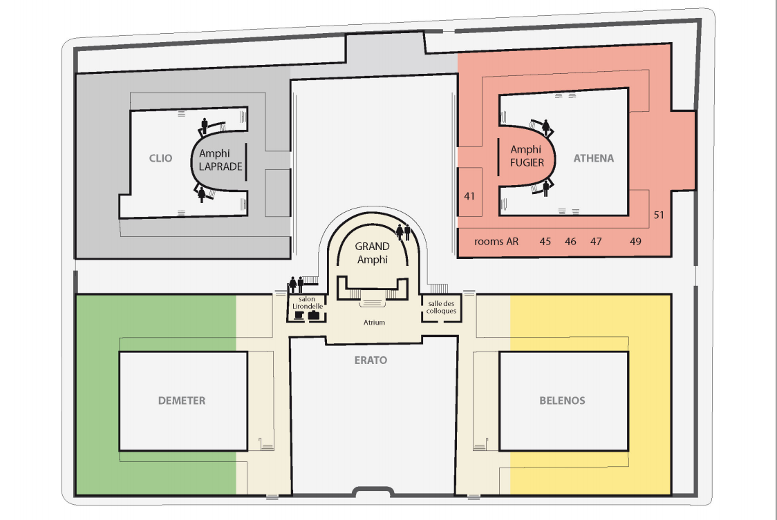 Plan Lyon 2 Berges du Rhône